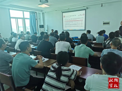 解放区应急管理局:开展安全培训,筑牢安全防线